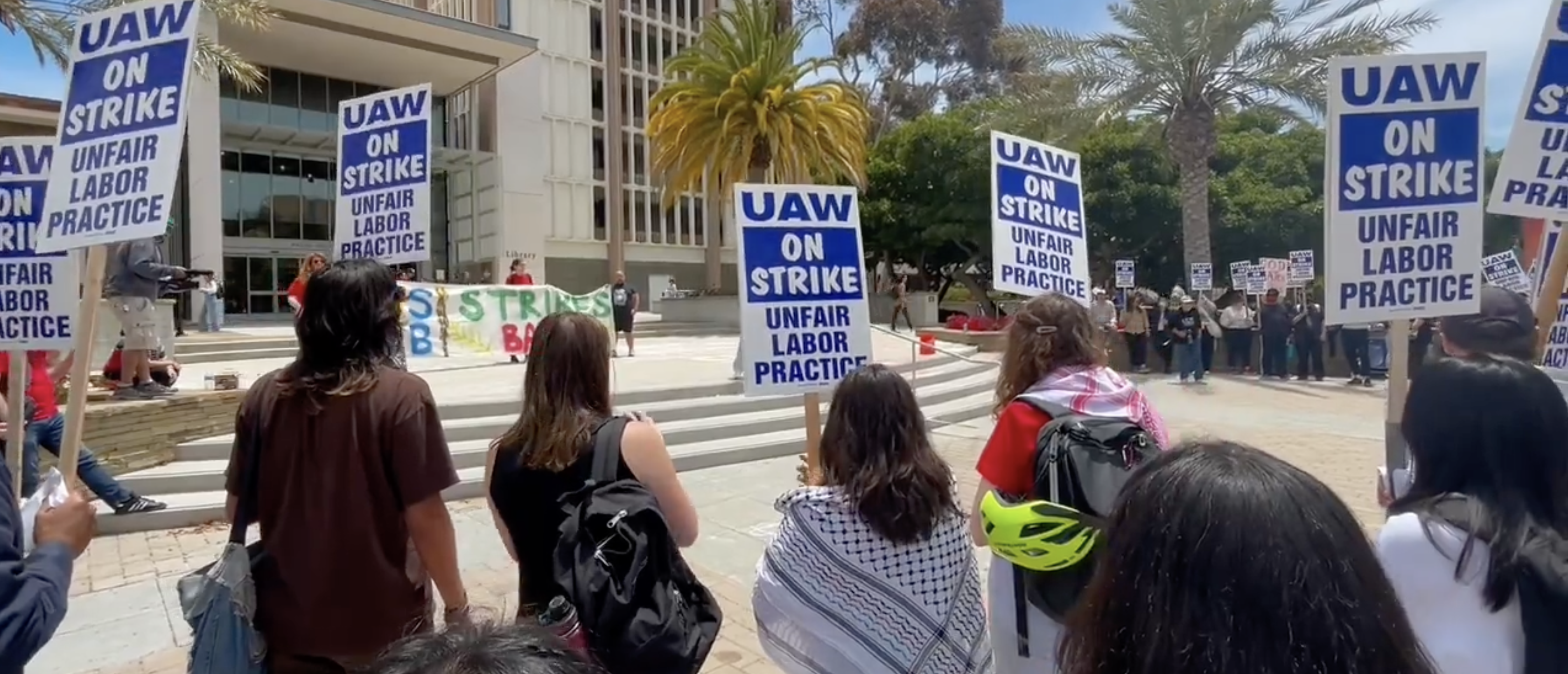 Judge Orders Pro-Palestinian University Strikers Back To Work